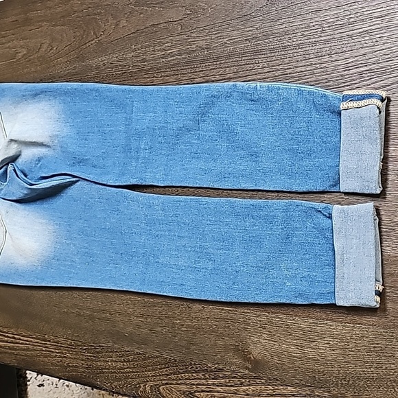 Indigo Rein Juniors' Patch Ripped Skinny Ankle Jeans Fun Patches & Pins  Size 3 - Picture 14 of 17